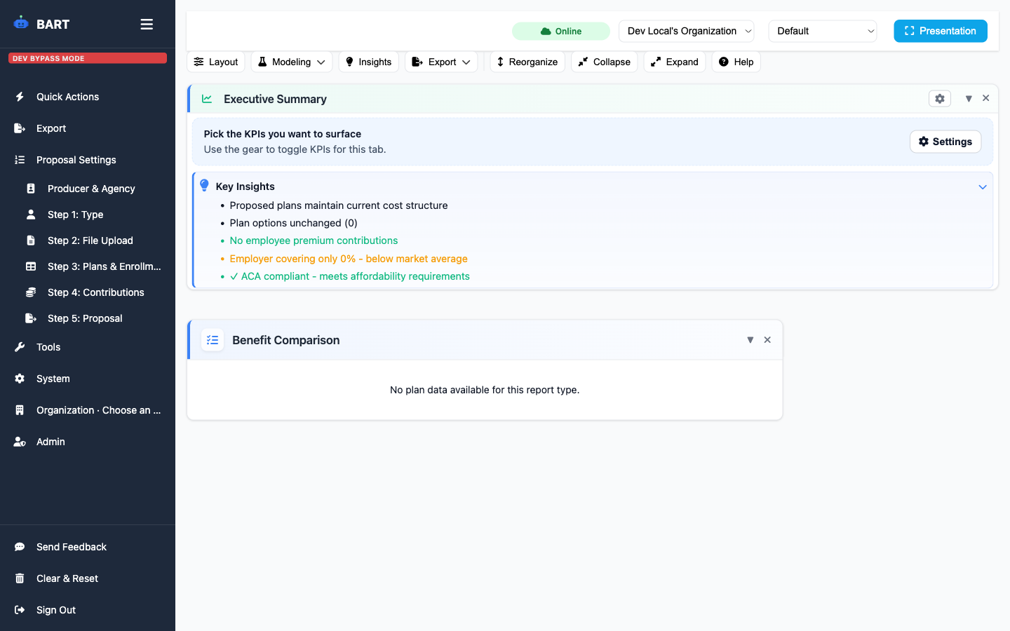 Step 3: Plans & Enrollment