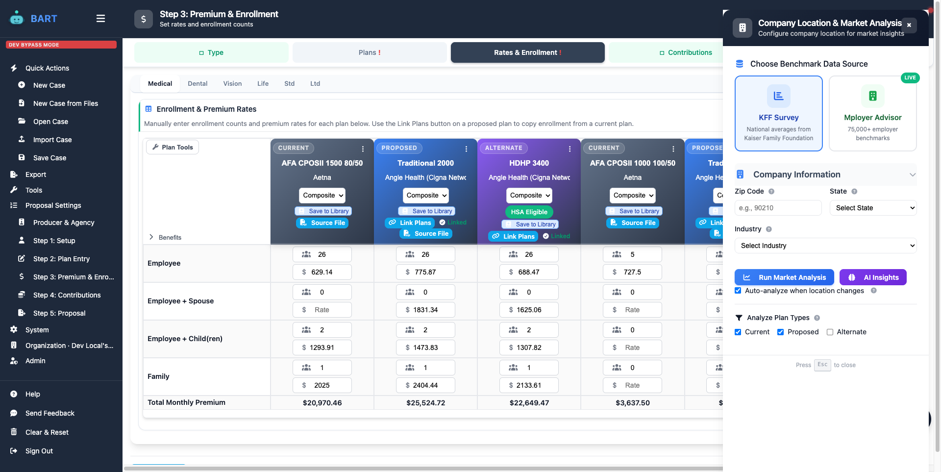 KFF Benchmarking feature preview