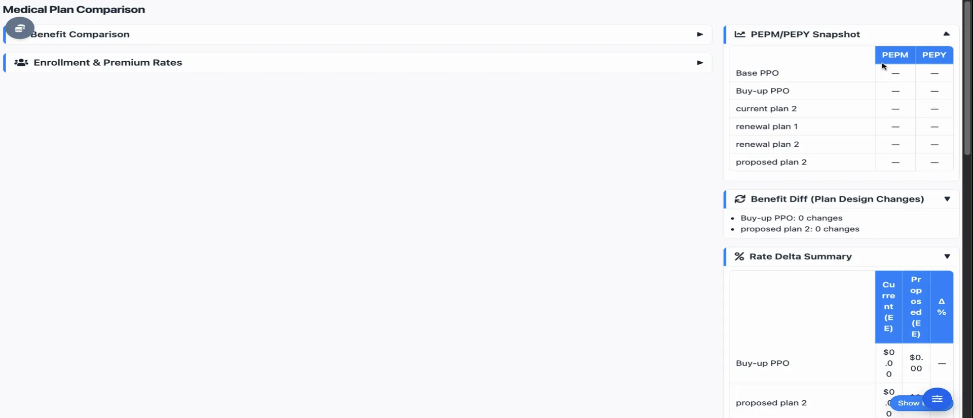Software vs Excel comparison